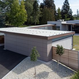 EFH Fassade Eternit Grossformat 